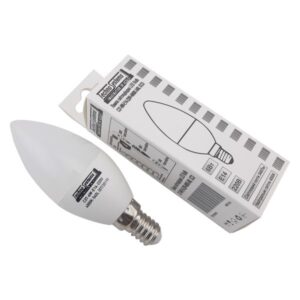 Лампа світлодіодна LED Bulb-C37-6W-E14-220V-4000K-540L ICCD