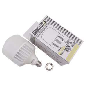 Лампа світлодіодна LED Bulb-T120-60W-E27-E40-220V-4000K-5400L ALUM