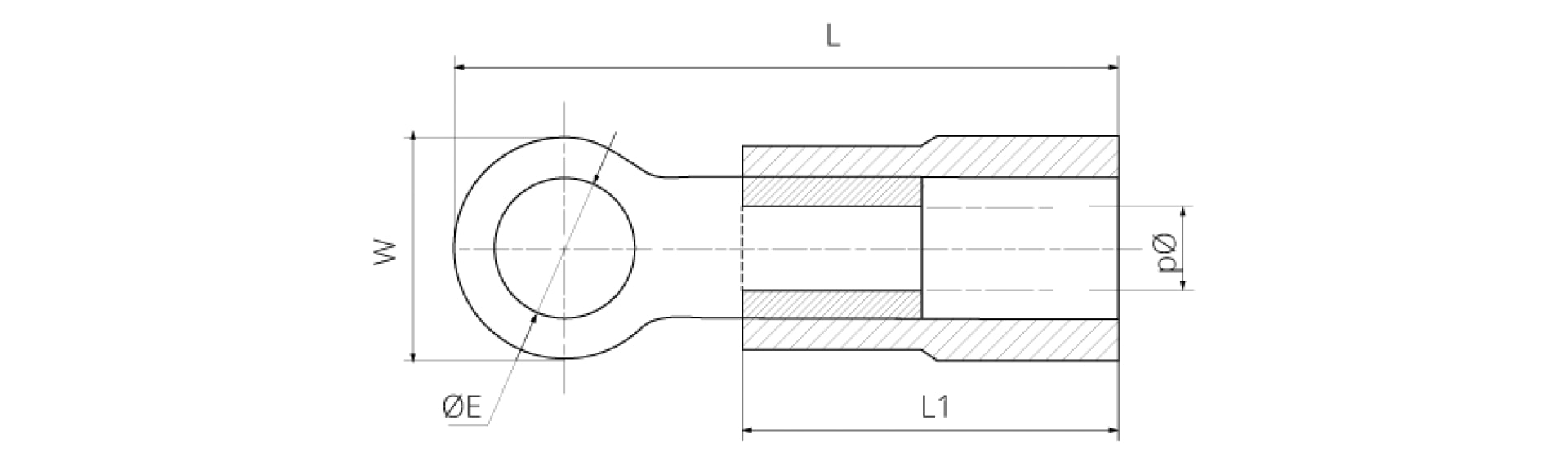 Наконечник кільцевий з ізоляцією RV 1,25-8 (0,5-1,5/8) (100 шт) TAKEL 2 Наконечник кільцевий з ізоляцією RV 1,25-8 (0,5-1,5/8) (100 шт) TAKEL - Зображення 2