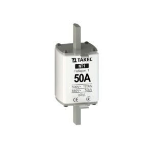 Плавка вставка запобіжника NT1 50А TAKEL