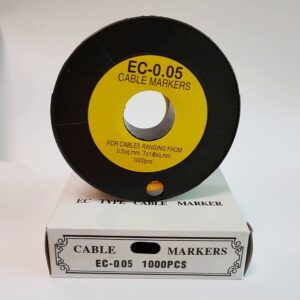 Маркування кабельне ЕС-0 (EC-0.05 0,5-1,6 мм. кв.) символ "--"