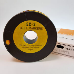 Маркування кабельне EC-2 (3,6-5,2 мм. кв.) символ "0" маркер кабельний