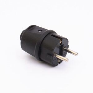 Вилка каучукова 407 2Р+РЕ IP44 TAKEL