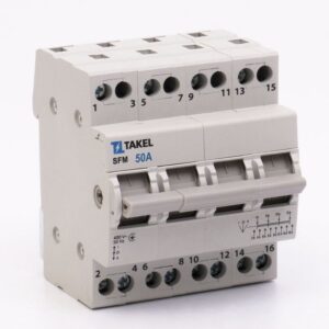 Перемикач навантаження трипозиційний SFM 4P 50А TAKEL