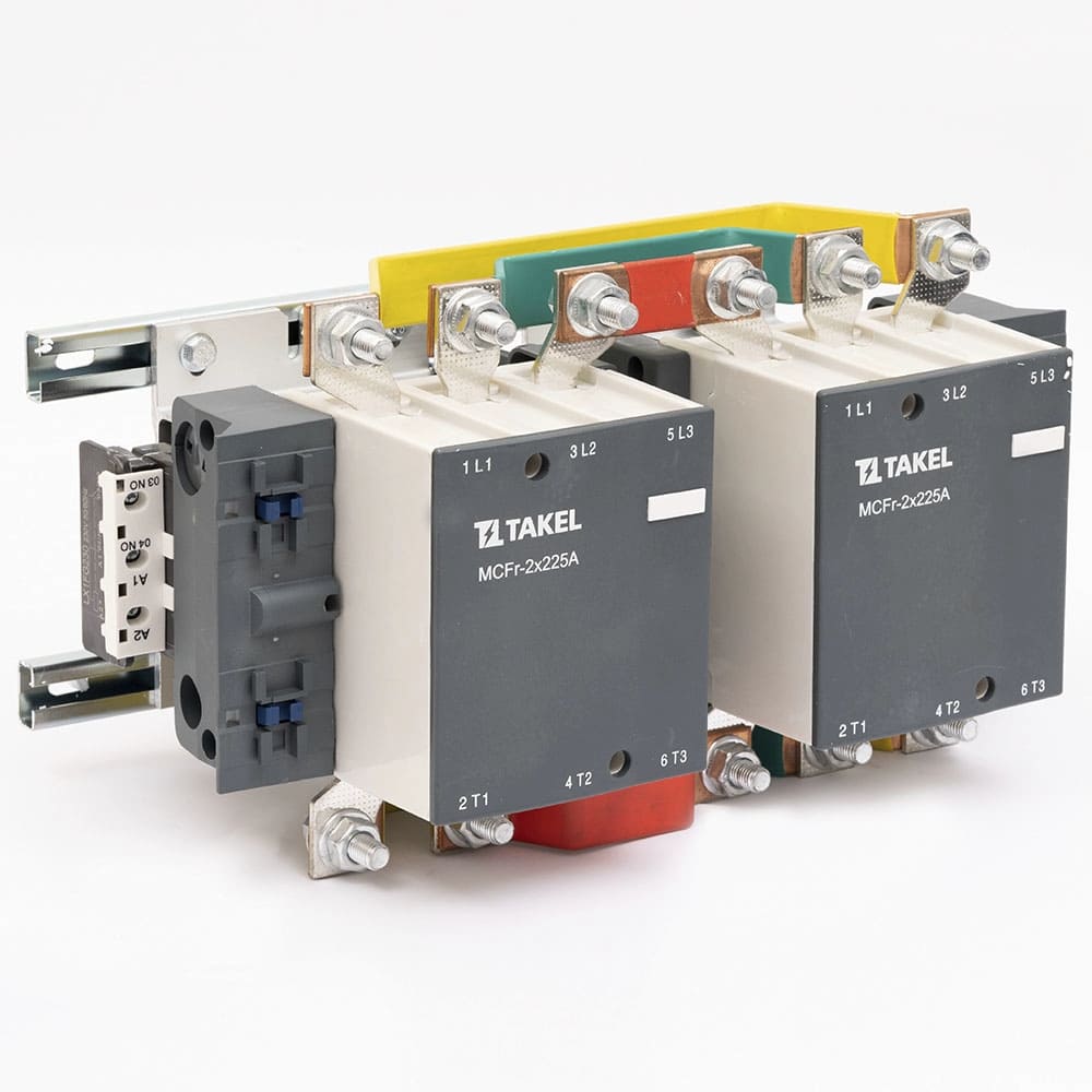Контактор MCFr-2х225А 230В реверс TAKEL 1 Контактор MCFr-2х225А 230В реверс TAKEL