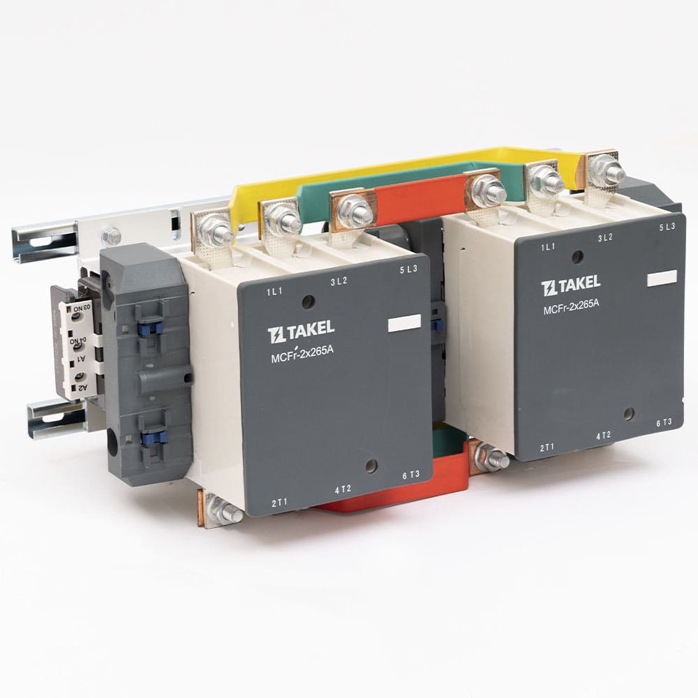 Контактор MCFr-2х265А 230В реверс TAKEL 1 Контактор MCFr-2х265А 230В реверс TAKEL