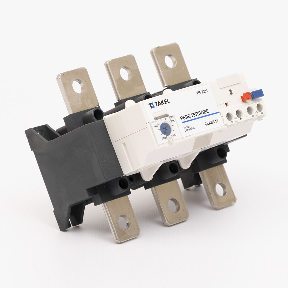 Реле теплове TR-7381 діап. 380-630А TAKEL 1 Реле теплове TR-7381 діап. 380-630А TAKEL