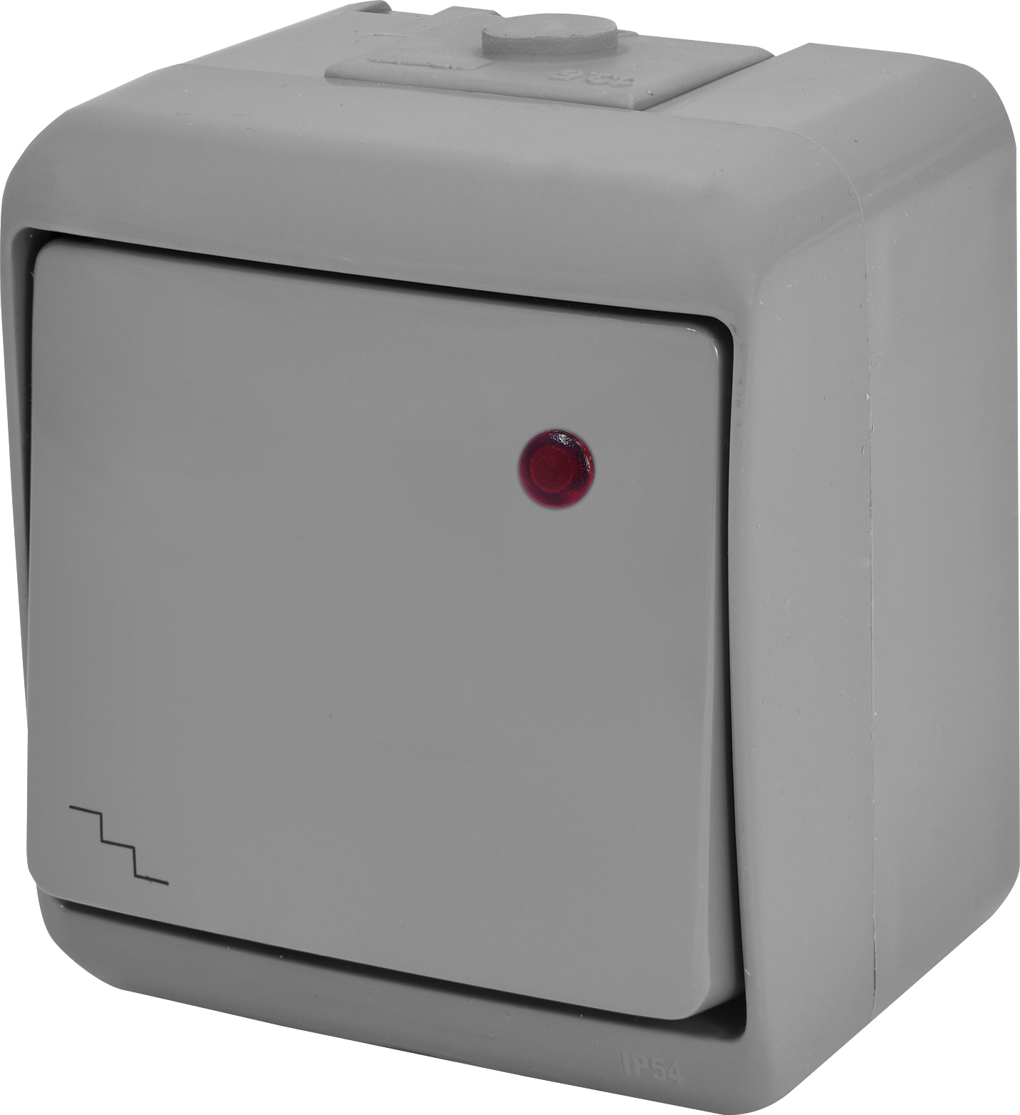 Вимикач прохідний Eti Hermetics VHE-3L-SR IP54 з підсвічуванням сірий (4668068) 1 Вимикач прохідний Eti Hermetics VHE-3L-SR IP54 з підсвічуванням сірий (4668068)