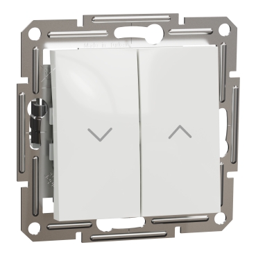 Вимикач для жалюзі Schneider Electric Asfora без рамки білий (EPH1370121) 1 Вимикач для жалюзі Schneider Electric Asfora без рамки білий (EPH1370121)