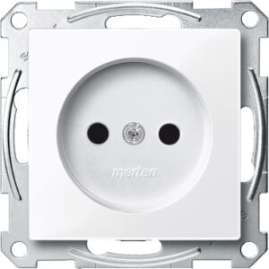 Механізм розетки 16А біла Merten, MTN2000-0325