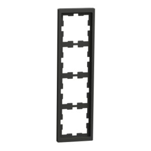 Чотирьохмісна рамка Schneider Electric D-Life MTN4040-6534 антрацит