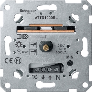 Механізм поворотного світлорегулятора Schneider Electric Merten Artec/Antik MTN5135-0000 60-1000В 1 Механізм поворотного світлорегулятора Schneider Electric Merten Artec/Antik MTN5135-0000 60-1000В