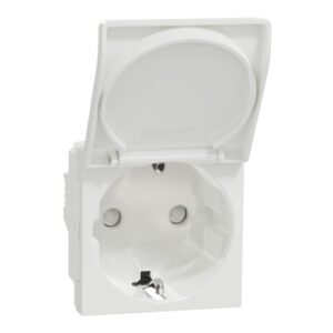 Розетка Schneider Electric NU303718TA (гвинтовий затискач) 16А (біла)