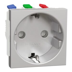 Розетка Schneider Electric NU305730 (затискний контакт) 16А (алюміній)