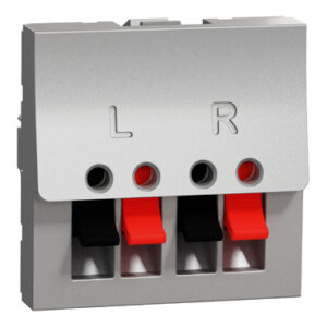 Аудіорозетка Schneider Electric NU348630 2М (алюміній)