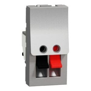 Аудіорозетка Schneider Electric NU348730 1М (алюміній)