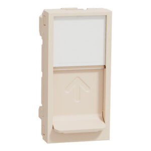 Центральна плата Schneider Electric Unica New NU946044 RJ45 1м бежева