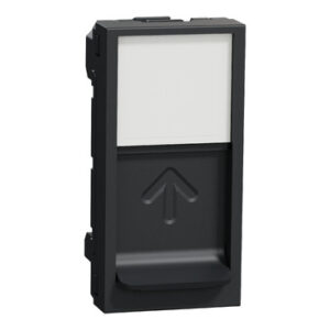 Центральна плата Schneider Electric NU946054 від розетки RJ45 Keystone/Systimax 1М (антрацит)
