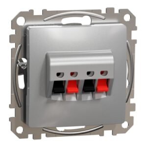 Аудіорозетка Schneider Electric Sedna Design & Elements алюміній SDD113411