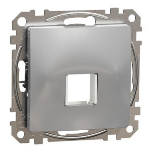 Центральна плата для одинарного роз'єму Keystone Schneider Electric Sedna Design & Elements SDD113421 (алюміній)