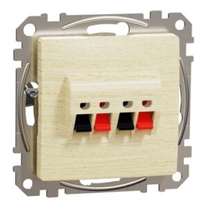 Аудіорозетка Schneider Electric Sedna Design & Elements береза SDD180411