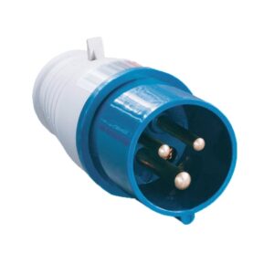 Вилка 013 переносна 2Р+PЕ 16А 220В IP44