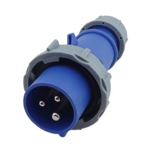 Вилка 0132 PRO переносна 2Р+PЕ 16А 220В IP67