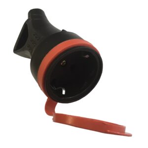 Розетка з/к кільце переносна RUBBER R/B TNSy