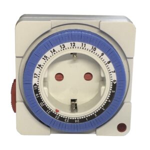 Розетка-таймер механ. доб.15M/24H 48 ON/OFF 16A 230V