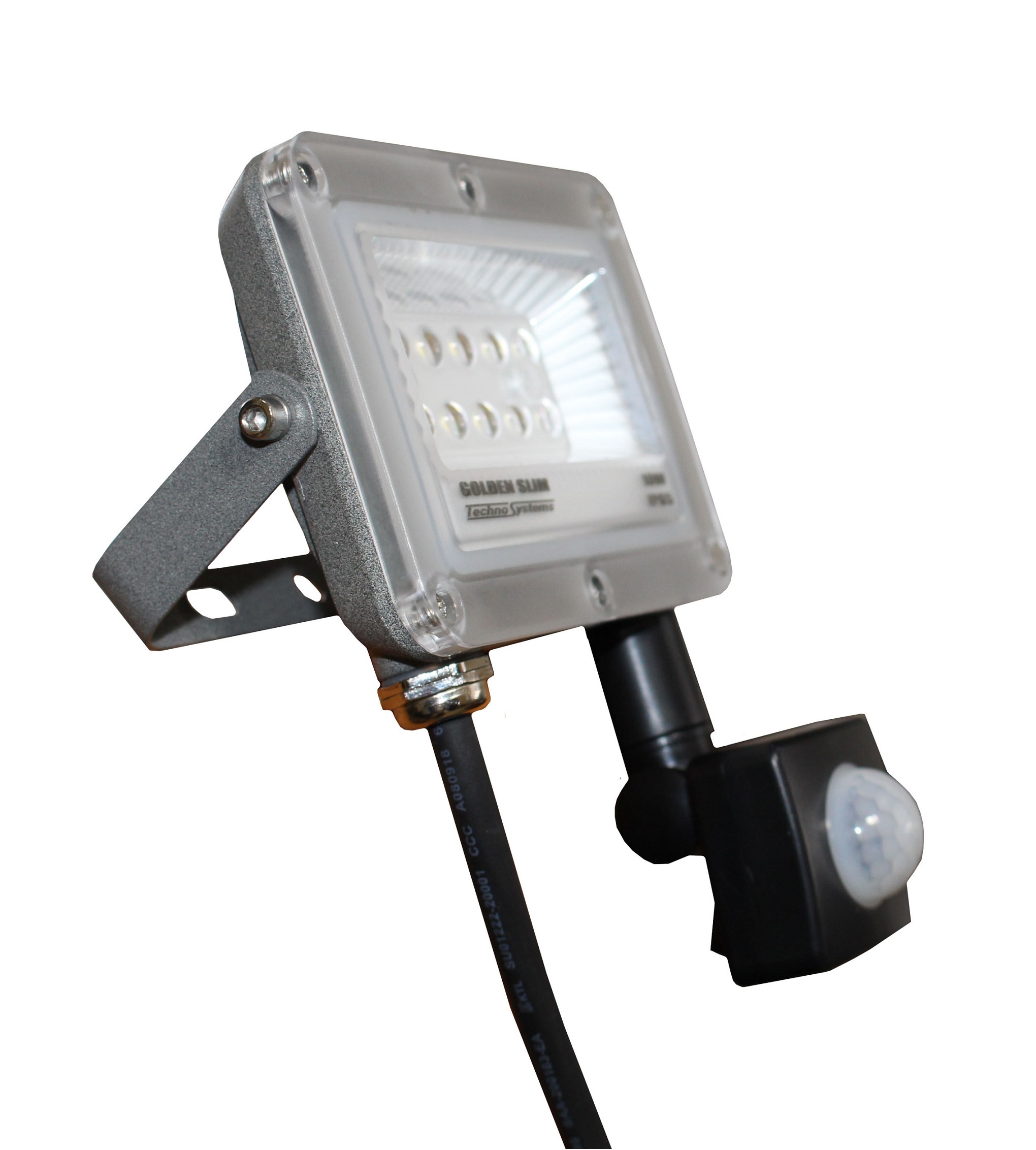 Прожектор LED 10W GOLDEN Slim 220V 1100Lm 6500K IP65 + ДР 2 Прожектор LED 10W GOLDEN Slim 220V 1100Lm 6500K IP65 + ДР - Зображення 2