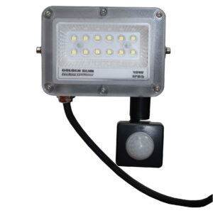 Прожектор LED 10W GOLDEN Slim 220V 1100Lm 6500K IP65 + ДР