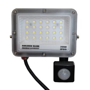 Прожектор LED 20W GOLDEN Slim 220V 2200Lm 6500K IP65 + ДР