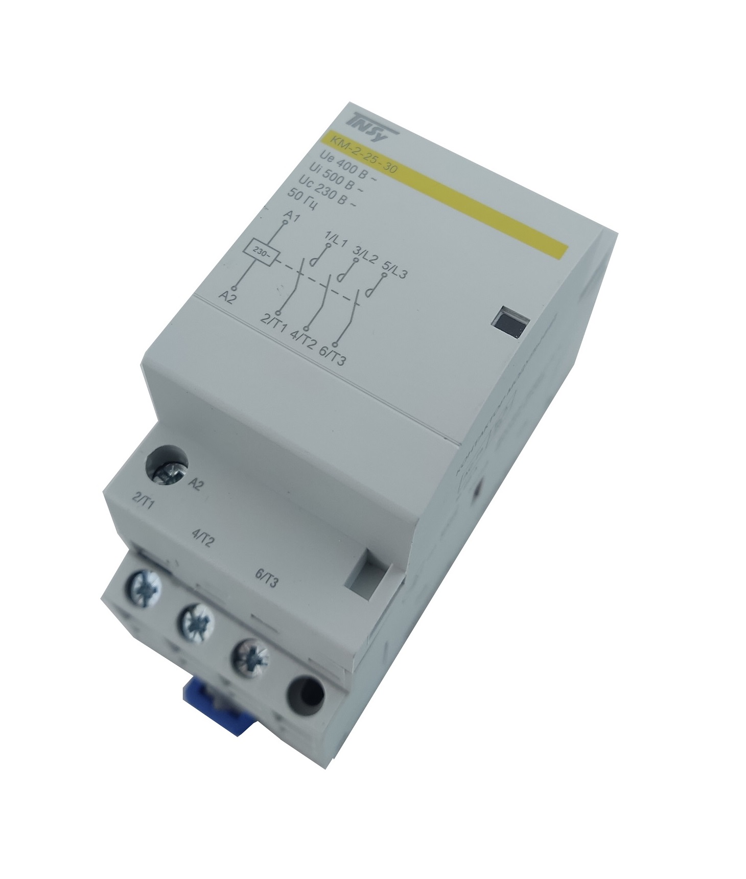 Контактор модульний КМ-2-25-30 25А 230AC 3NO 3р 2мод. 1 Контактор модульний КМ-2-25-30 25А 230AC 3NO 3р 2мод.