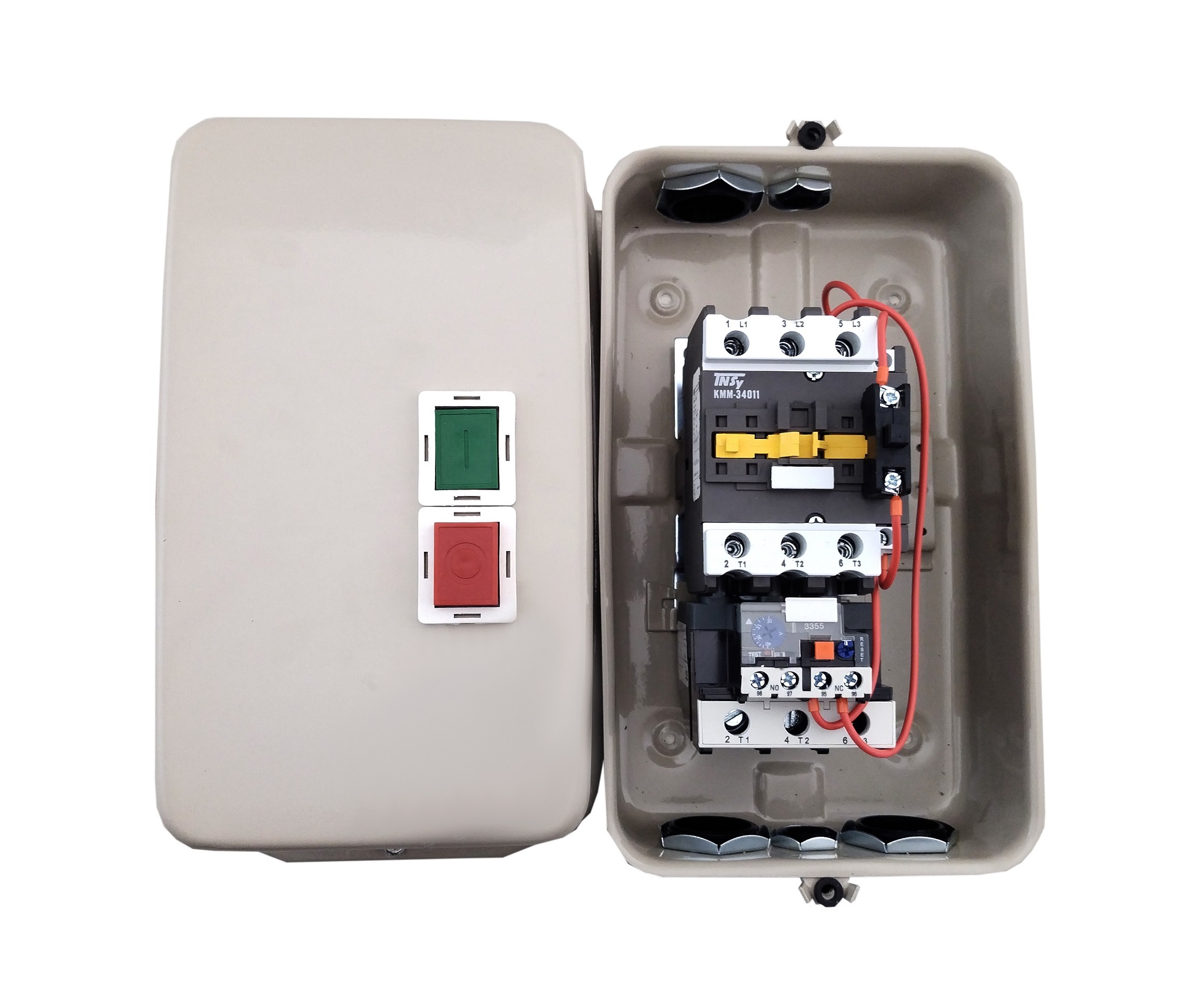 Контактор КММо34055 в оболонці мет. 40А РТ-30-40А 110В/АС3 IP54 2 Контактор КММо34055 в оболонці мет. 40А РТ-30-40А 110В/АС3 IP54 - Зображення 2