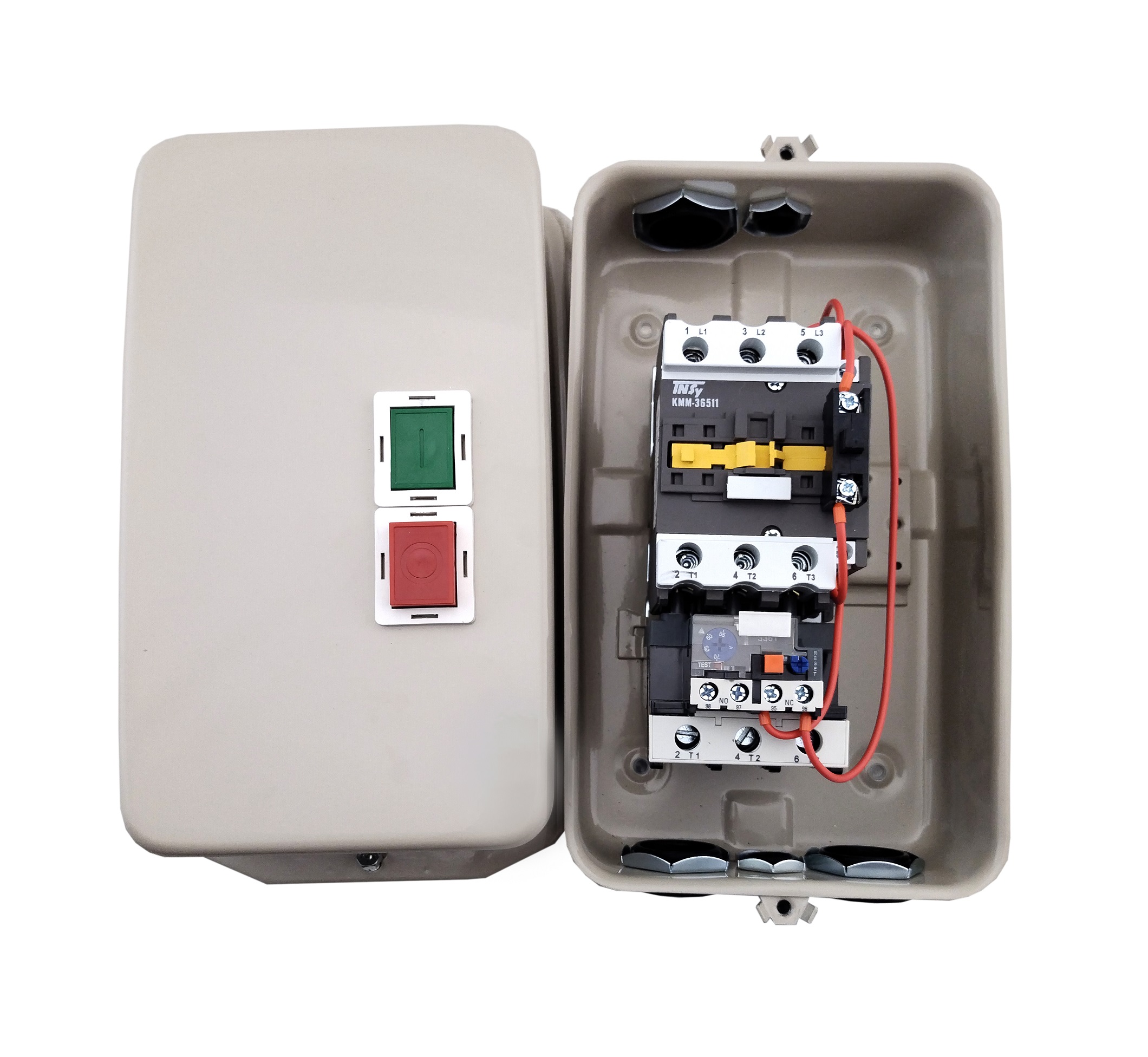 Контактор КММо36561 в оболонці мет. 65А РТ-55-70А 110В/АС3 IP54 2 Контактор КММо36561 в оболонці мет. 65А РТ-55-70А 110В/АС3 IP54 - Зображення 2
