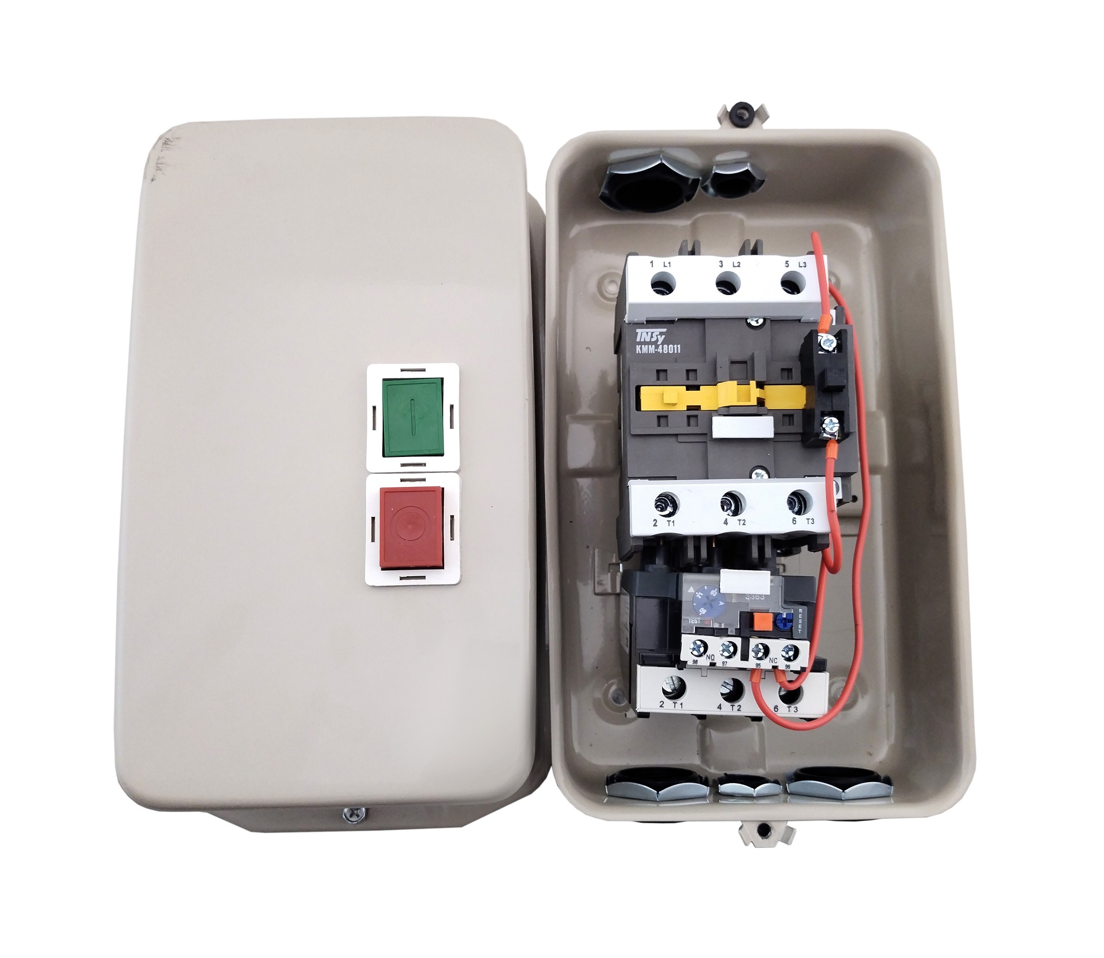 Контактор КММо38063 в оболонці мет. 80А РТ-63-80А 230В/АС3 IP54 2 Контактор КММо38063 в оболонці мет. 80А РТ-63-80А 230В/АС3 IP54 - Зображення 2