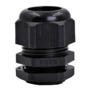 Сальник PG25 d16-21мм IP68 чорний