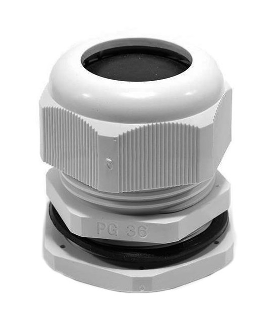 Сальник PG36 d22-36мм IP68 білий "PP" 1 Сальник PG36 d22-36мм IP68 білий "PP"