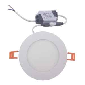 Світильник врізний LED Round Downlight 6W-220V-420L-4000K Alum
