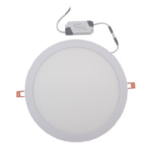 Світильник врізний LED Round Downlight 24W-220V-1700L-4000K Alum