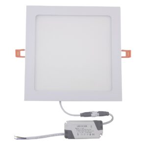 Світильник врізний LED Square Downlight 18W-220V-1300L-4000K Alum