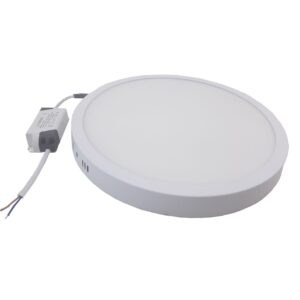 Світильник накладний LED Round Downlight 24W-220V-1700L-4000K Alum