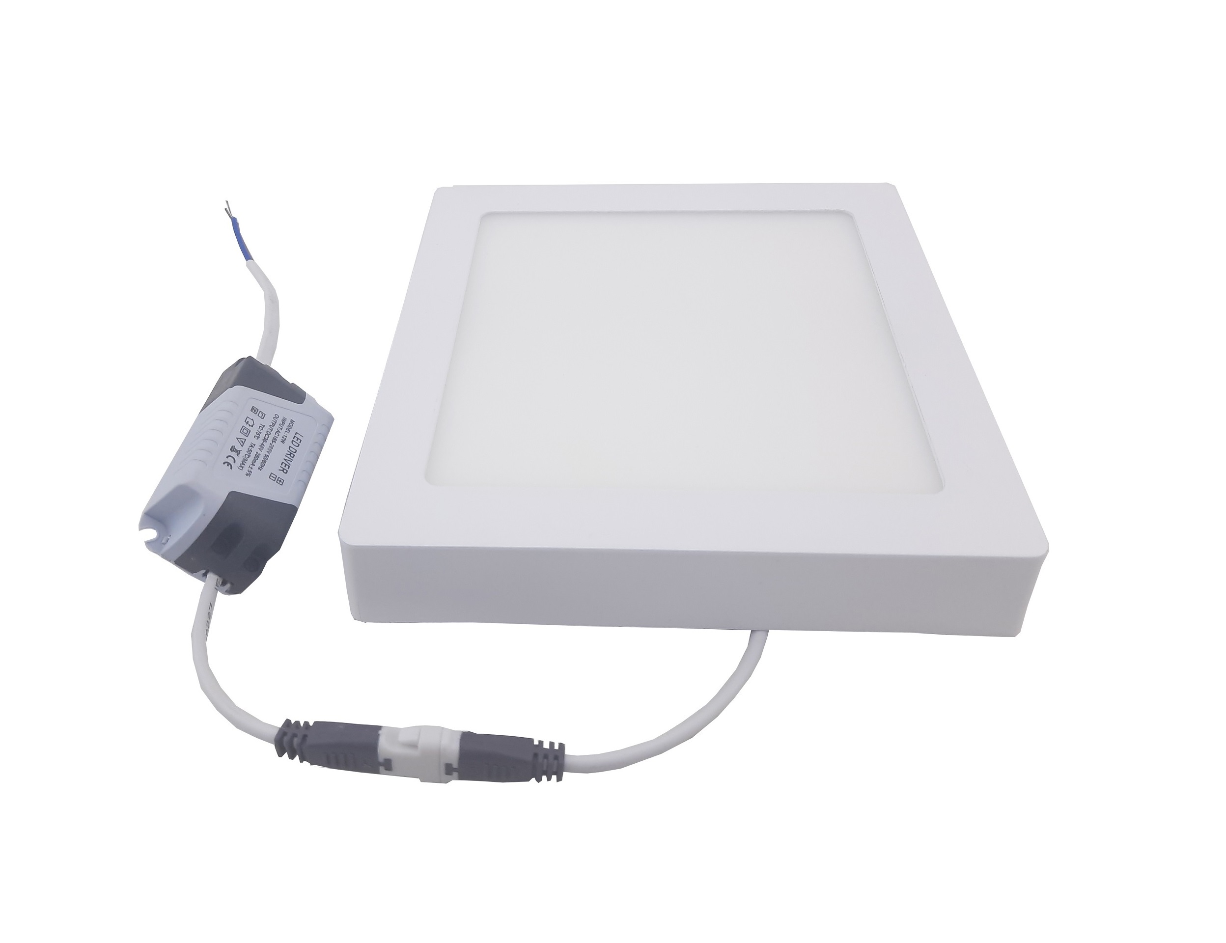 Світильник накладний LED Square Downlight 12W-220V-850L-4000K Alum 1 Світильник накладний LED Square Downlight 12W-220V-850L-4000K Alum