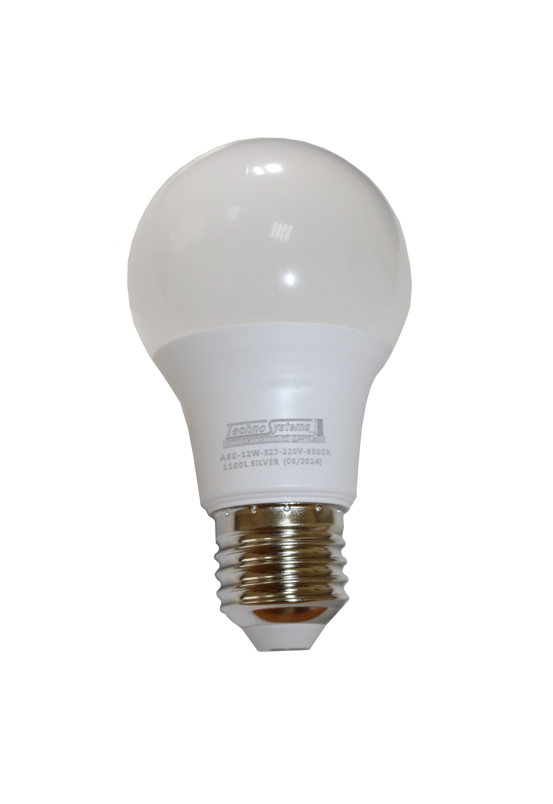 Лампа світлодіодна LED Bulb-A60-12W-E27-220V-6500K-1100L SILVER 1 Лампа світлодіодна LED Bulb-A60-12W-E27-220V-6500K-1100L SILVER