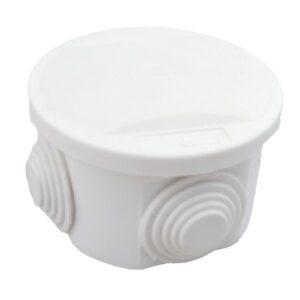 Розподільча коробка 50*50 IP55 PP RAL9016