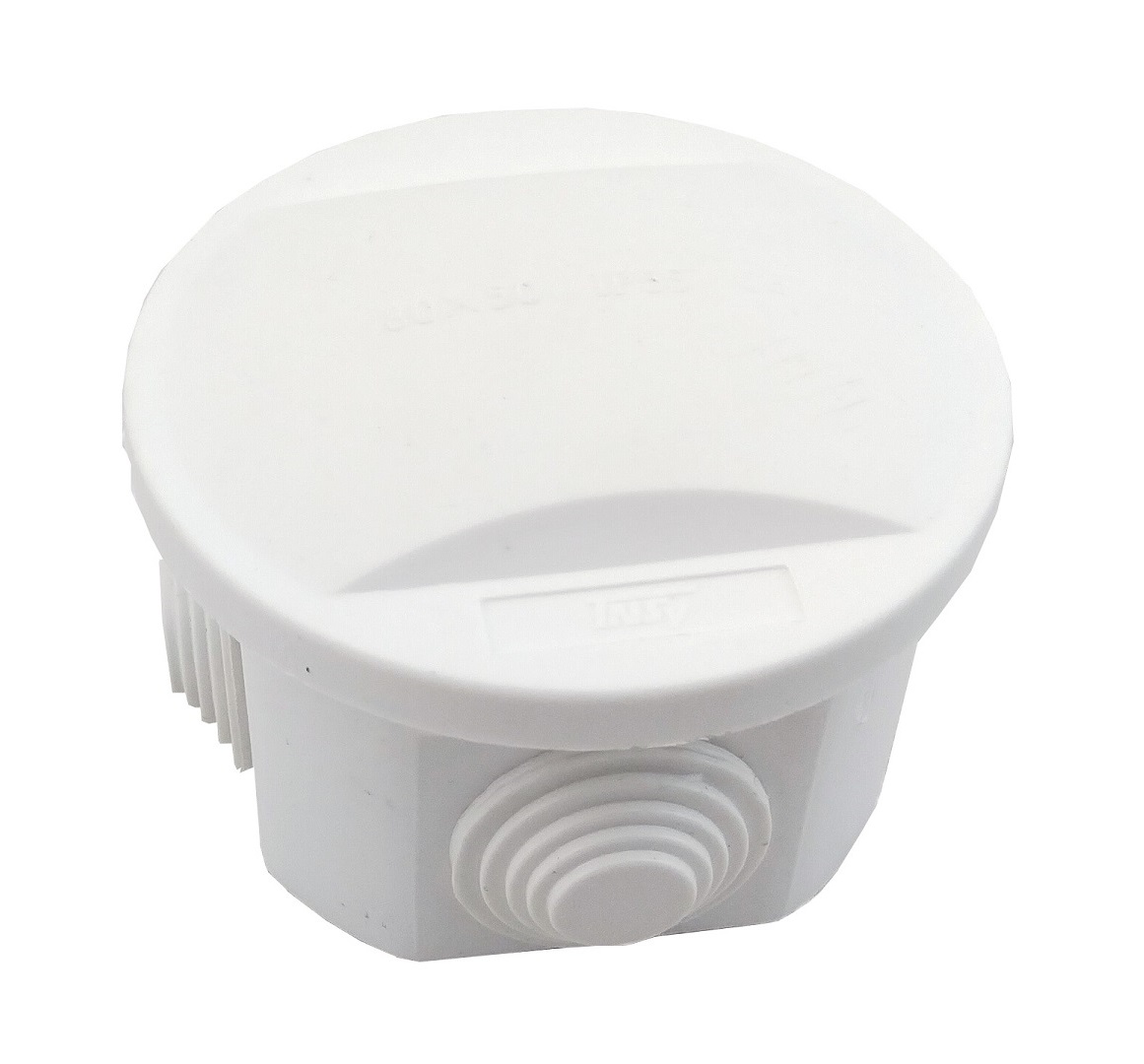 Розподільча коробка 80*50 IP55 PP RAL9016 1 Розподільча коробка 80*50 IP55 PP RAL9016