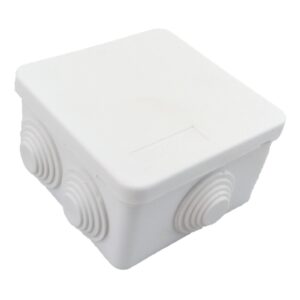 Розподільча коробка 85*85*50 IP55 PP RAL9016