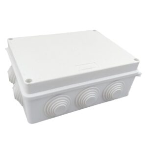 Розподільча коробка 200*155*80 IP65 PP RAL9016