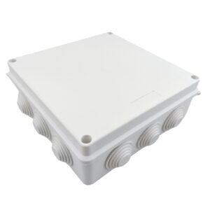 Розподільча коробка 200*200*80 IP65 PP RAL9016