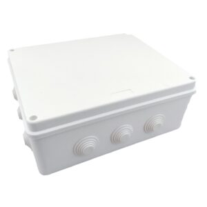 Розподільча коробка 300*250*120 IP65 PP RAL9016